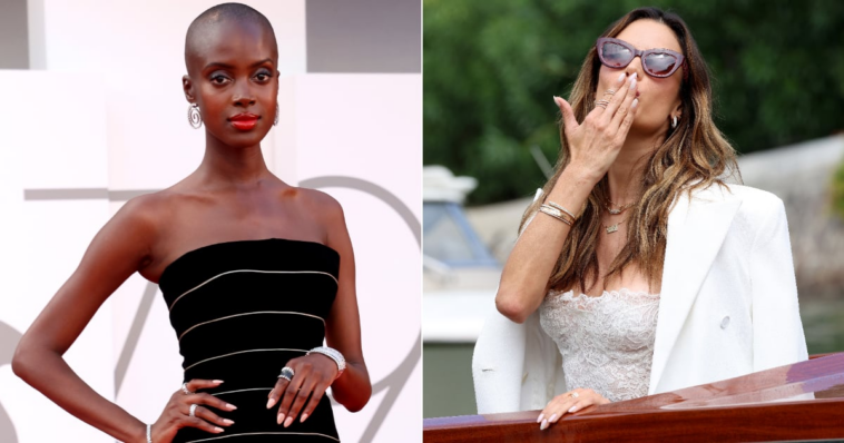 Las uñas de las supermodelos están por todas partes en la alfombra roja del Festival de Cine de Venecia