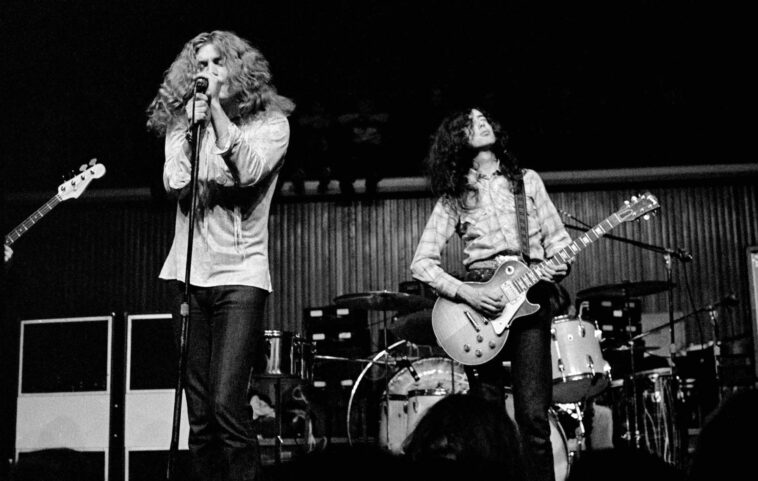 Led Zeppelin: revelan imágenes del concierto de Los Ángeles en 1970