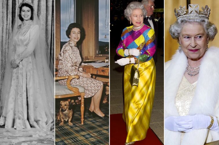 Los mejores atuendos de la reina Isabel II a lo largo de los años