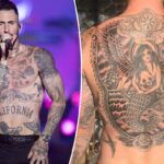 Los tatuajes más famosos de Adam Levine y su significado