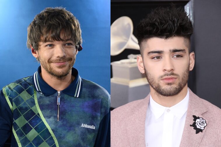 louis tomlinson zayn malik one direction