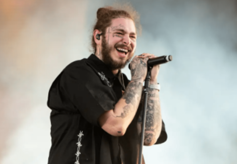 Mientras estaba en medio de su interpretación de "Circles", Post Malone sufrió una desagradable caída en su show de St. Louis