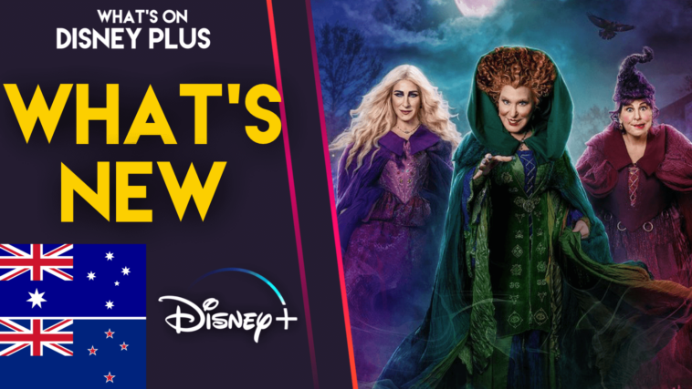 Novedades en Disney+ |  Hocus Pocus 2 (Australia/Nueva Zelanda)