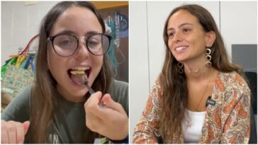 Núria, la 'influencer' con disfagia, comparte muy emocionada un vídeo volviendo a comer tortilla: "Qué ilusión"