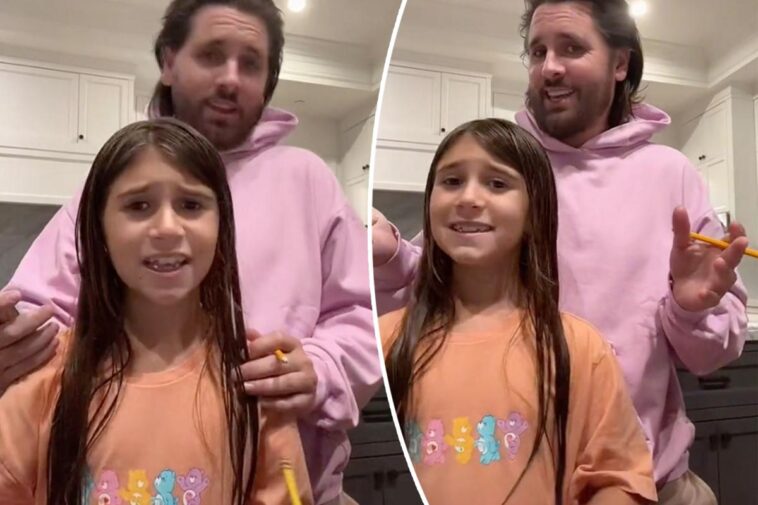 Penelope Disick comparte TikTok de Scott tratando de enseñarle matemáticas