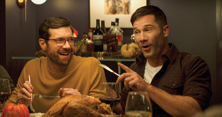 Billy Eichner (left) and Macfarlane in