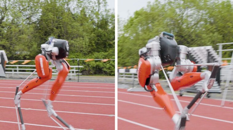 Robot del estado de Oregón rompe récord mundial Guinness en carrera de 100 metros