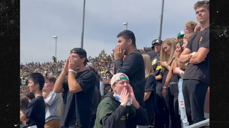 Universidad  Of Oregon se disculpa después de que los fanáticos cantaran 'F *** The Mormons' en el juego de BYU