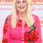 Cara valiente: Vanessa Feltz asistió al lanzamiento de la Peluquería con estilo Pony de Sylvanian Families en el Hotel Linnaean en Londres el domingo por la tarde días después de una pérdida familiar desgarradora.