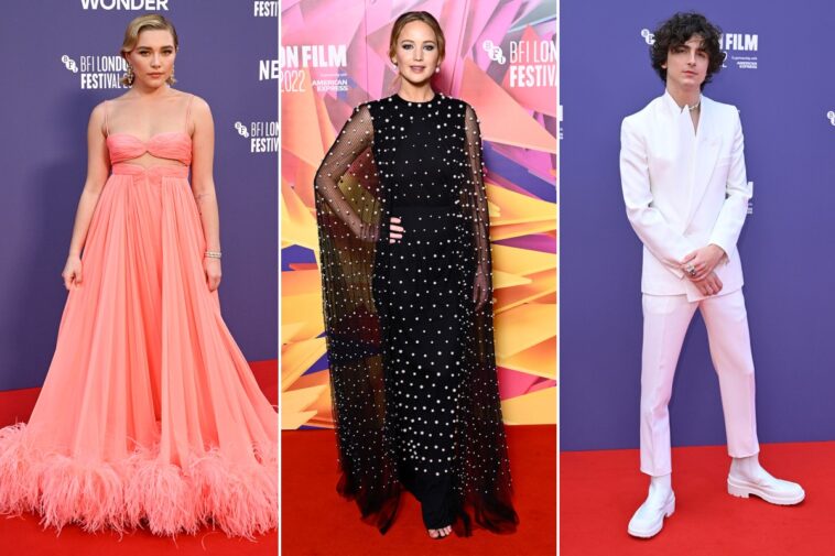 Alfombra roja del BFI London Film Festival 2022: las celebridades mejor vestidas