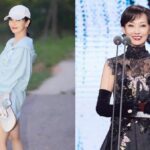 Angie Chiu anda en patineta para una sesión de fotos;  Los fanáticos advierten al hombre de 67 años que tenga más cuidado