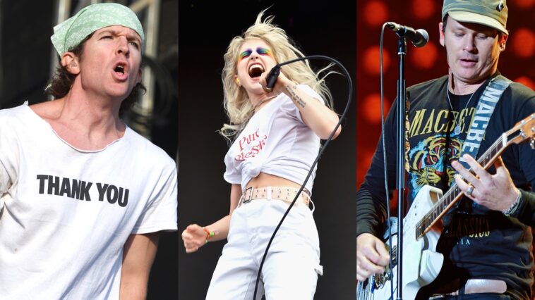 Blink-182 y Paramore estarán uno al lado del otro en el nuevo 'Festival de Música Adyacente'