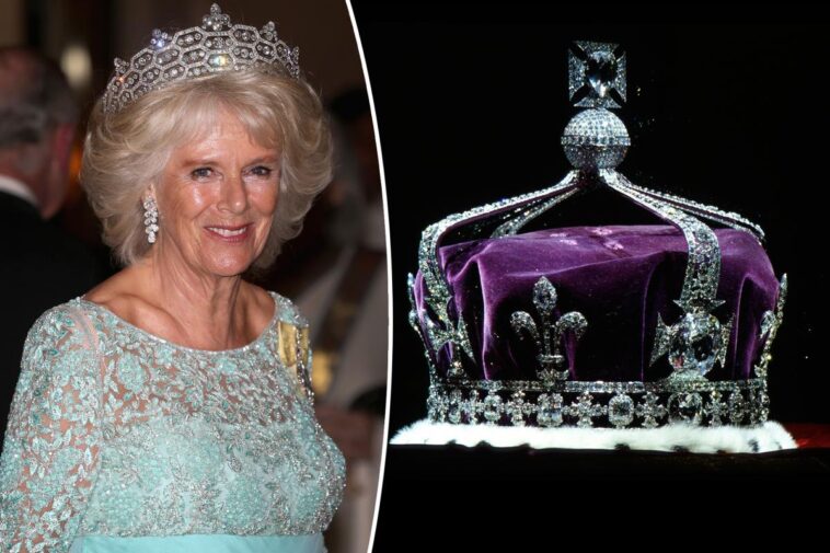 Camilla podría no usar la corona de diamantes Koh-i-noor para la coronación