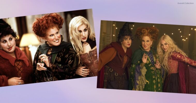 Cómo las hermanas Sanderson "Hocus Pocus 2" Los disfraces difieren de los originales