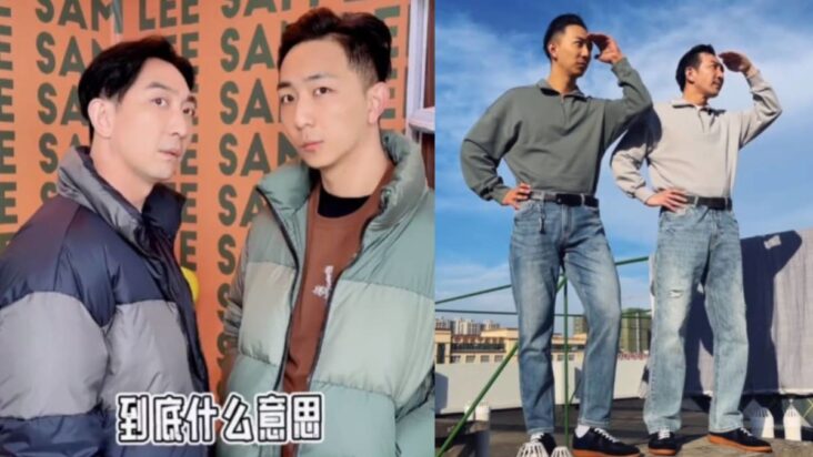 el actor de hk sam lee colabora con doppelganger; los internautas se maravillan con su similitud