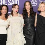 El estreno de 'She Said' honra a las mujeres que expusieron la supuesta mala conducta de Harvey Weinstein