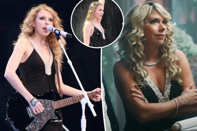 El video musical 'Anti-Hero' de Taylor Swift presenta el vestido de la gira 'Fearless'