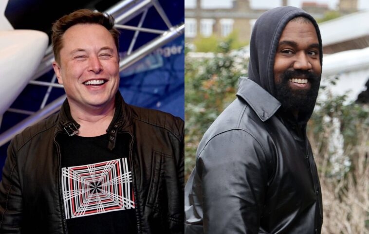 Elon Musk borra tuit que insinúa colaboración con Kanye West