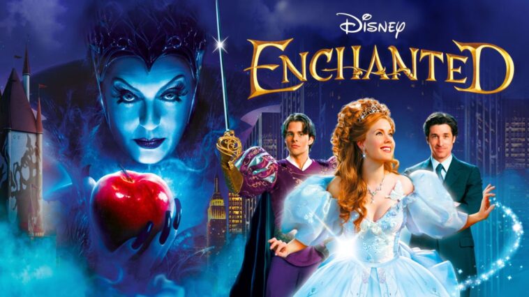 “enchanted” en disney+ actualizado a 4k