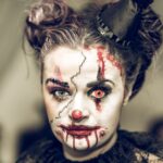 Estas ideas de maquillaje de Halloween de media cara son a la vez aterradoras y hermosas