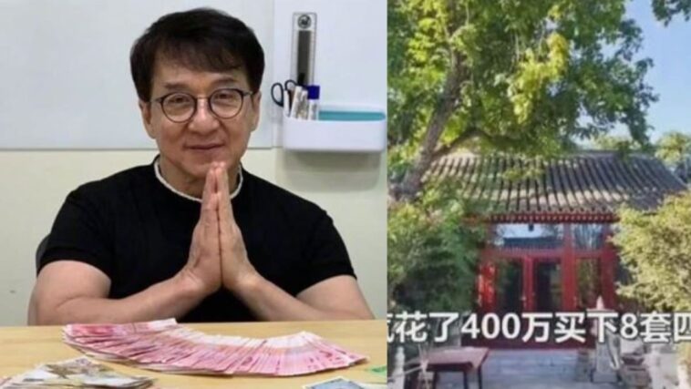 Jackie Chan compró 8 casas en China en los años 90 por S$780K;  Ahora valen al menos 20 millones de dólares cada uno