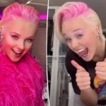 JoJo Siwa estrena corte de pelo pixie rosa fuerte