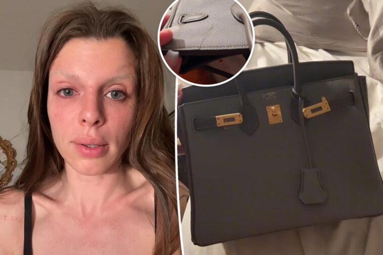 Julia Fox dice que su bolso Hermès Birkin fue 'atacado con un machete'