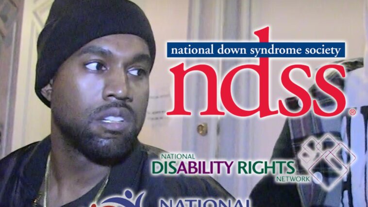 Kanye West condenado por usar R-Word por síndrome de Down, organizaciones de discapacidad