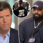 Kanye West defiende las camisetas de 'White Lives Matter' en entrevista con Tucker Carlson