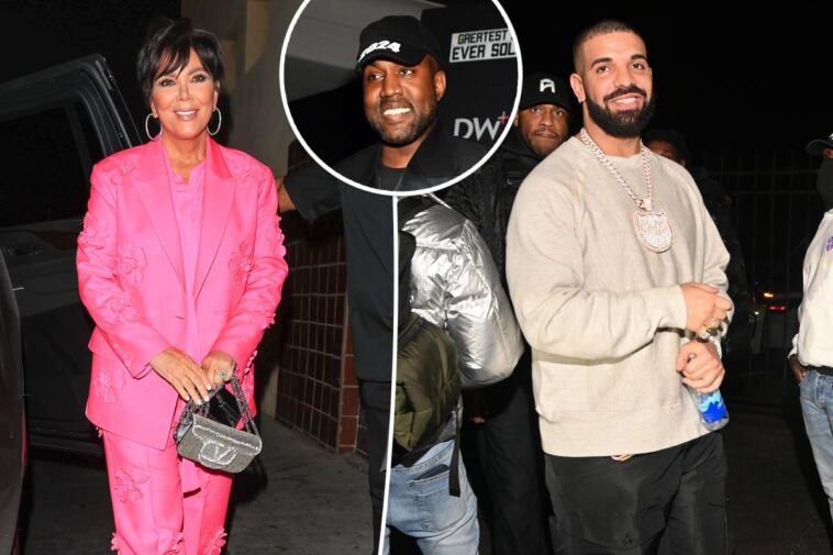 Kanye West se duplica en Kris Jenner, Drake reclamo sexual