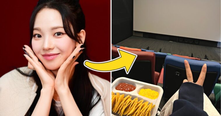 Karina de Aespa sorprende a los internautas al alquilar una sala de cine entera... y la razón por la que es demasiado de marca para ella