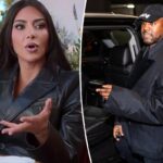 Kim Kardashian 'agotada' por los ataques de Kanye West en las redes sociales