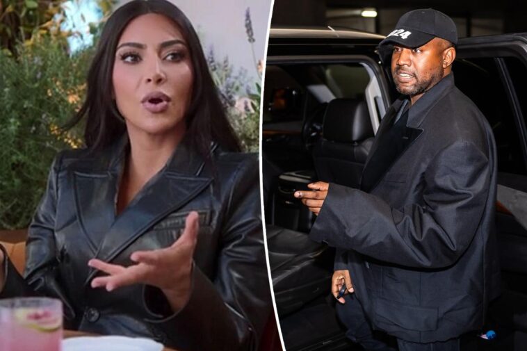 Kim Kardashian 'agotada' por los ataques de Kanye West en las redes sociales