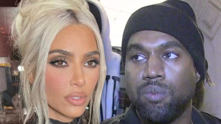 Kim Kardashian no interviene para ayudar a Kanye durante el aparente episodio de salud mental