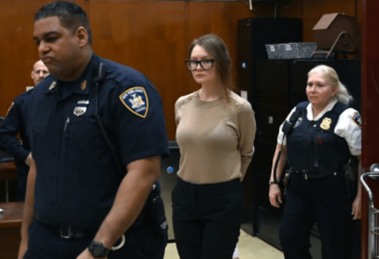 La estafadora convicta y miembro de la alta sociedad Anna Delvey (de soltera Sorokin) puede ser liberada de un centro penitenciario de ICE si puede conseguir alojamiento