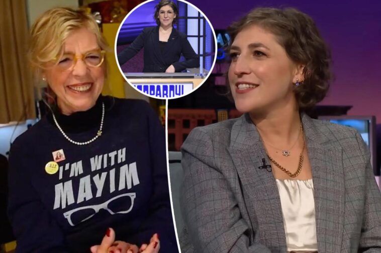 La presentadora de 'Jeopardy', Mayim Bialik, dice que su madre critica sus atuendos