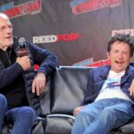 Michael J. Fox, Christopher Lloyd se reúnen para el panel 'Regreso al futuro' en Comic Con