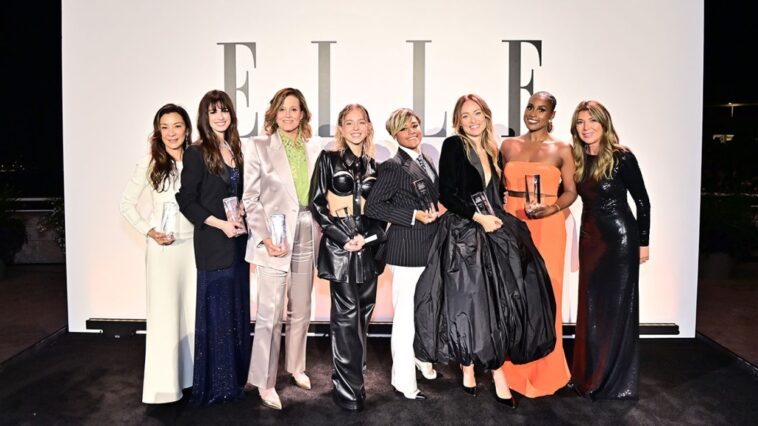 Michelle Yeoh, Sydney Sweeney y Olivia Wilde honradas en la celebración de Elle Women in Hollywood