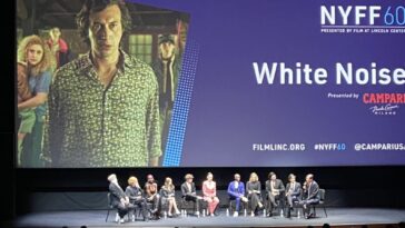 Noah Baumbach agradece a NYFF por su carrera cinematográfica mientras 'White Noise' abre el festival y dice que "rescató mi primera película 'Kicking and Screaming' directamente al montón de videos"