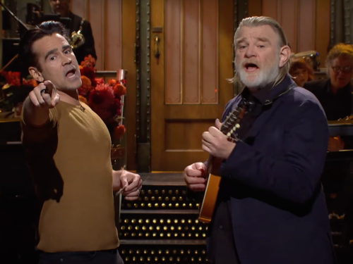 'SNL': mira a Brendan Gleeson tocar folk irlandés con el invitado sorpresa Colin Farrell