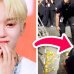 Seungkwan de SEVENTEEN intentó hacer un salto de seguridad para "VERY NICE", y la vergüenza fue real