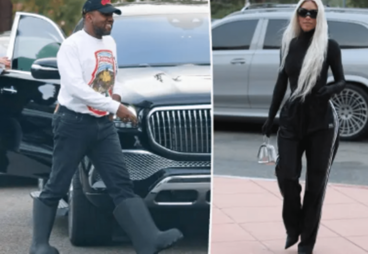 Tanto Kim Kardashian como Kanye West van solos al juego de baloncesto de North West