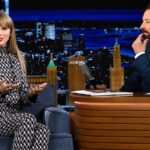 Taylor Swift habla sobre el récord de 'Midnights' y se burla de una posible gira en 'Fallon'