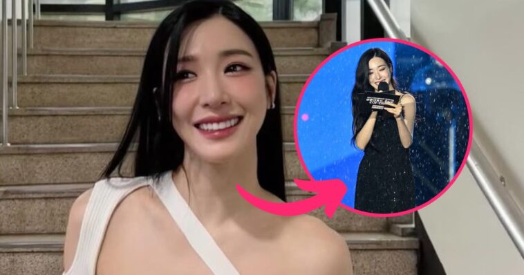 Tiffany de Girls' Generation gana elogios al mostrar su verdadera personalidad humilde y profesionalismo en “Gangnam KPOP Concert”