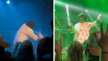 Afroman se cae del escenario durante un concierto en New