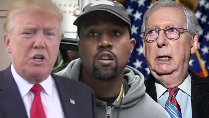 donald trump se vuelve loco con mitch mcconnell por las críticas a kanye/fuentes