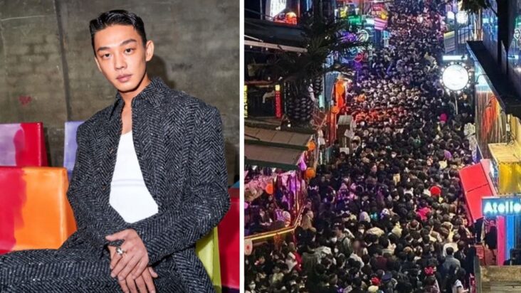 el actor coreano yoo ah in insiste en que “no participó” en la tragedia de itaewon después de que los rumores afirman que la multitud se apresuró a verlo