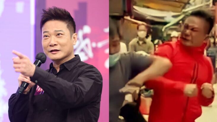 el clip de un hombre que se parece a la estrella de hk chin ka lok involucrado en una pelea pública se vuelve viral