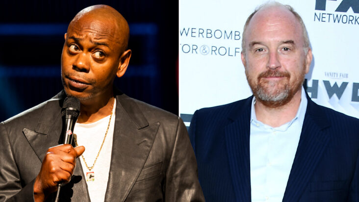 los controvertidos cómics dave chappelle y louis ck compiten por el premio grammy al mejor álbum de comedia; jim gaffigan