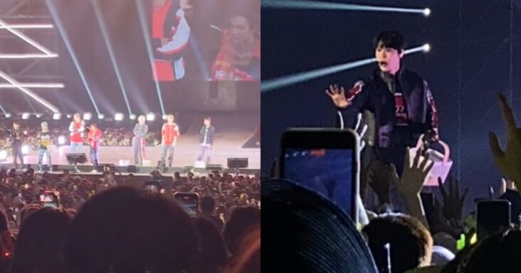 los internautas coreanos expresan su preocupación por las multitudes que empujan en el concierto de nct 127 en yakarta